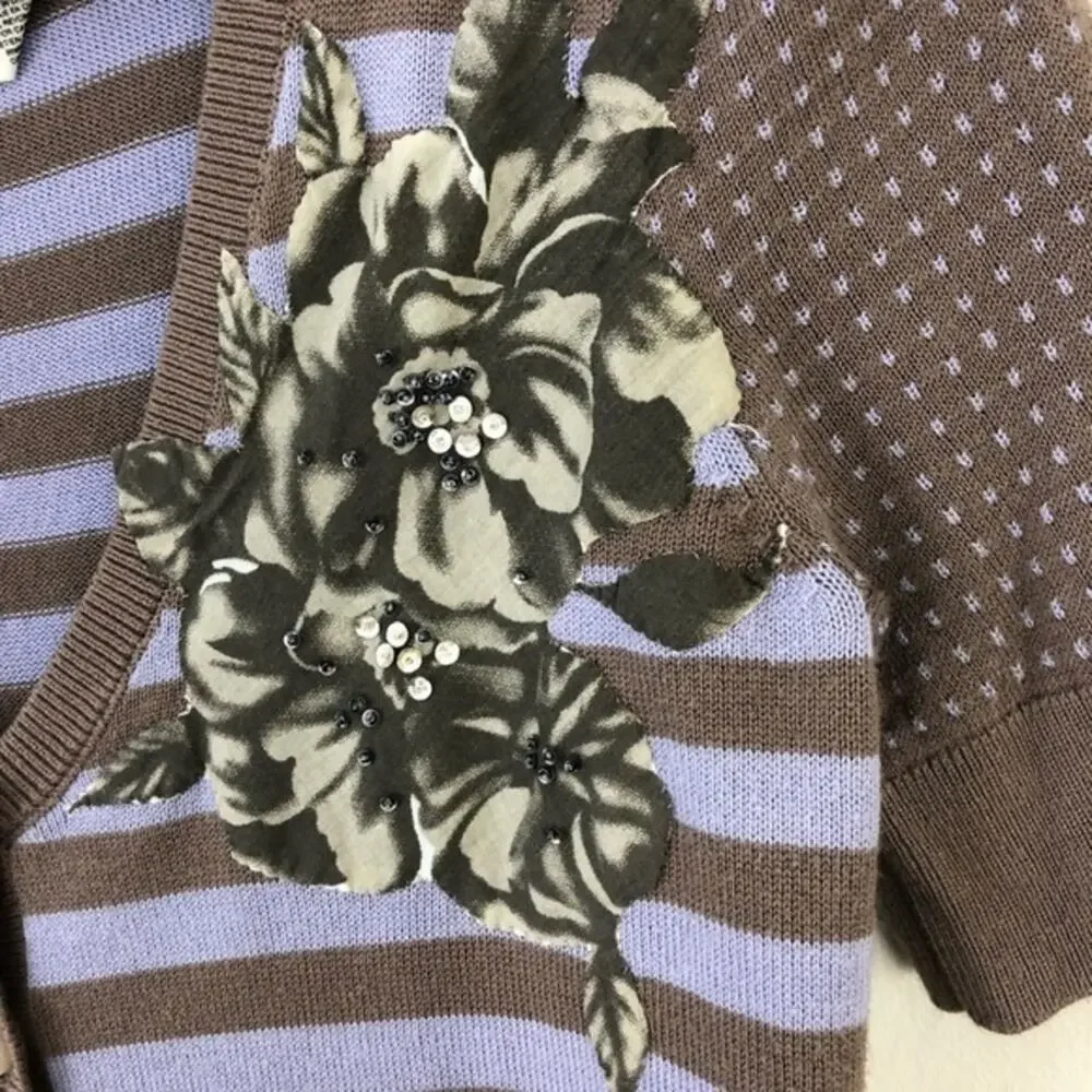 Anthropologie Moth Cattleya Cardigan Size XS - Picture 5 of 8